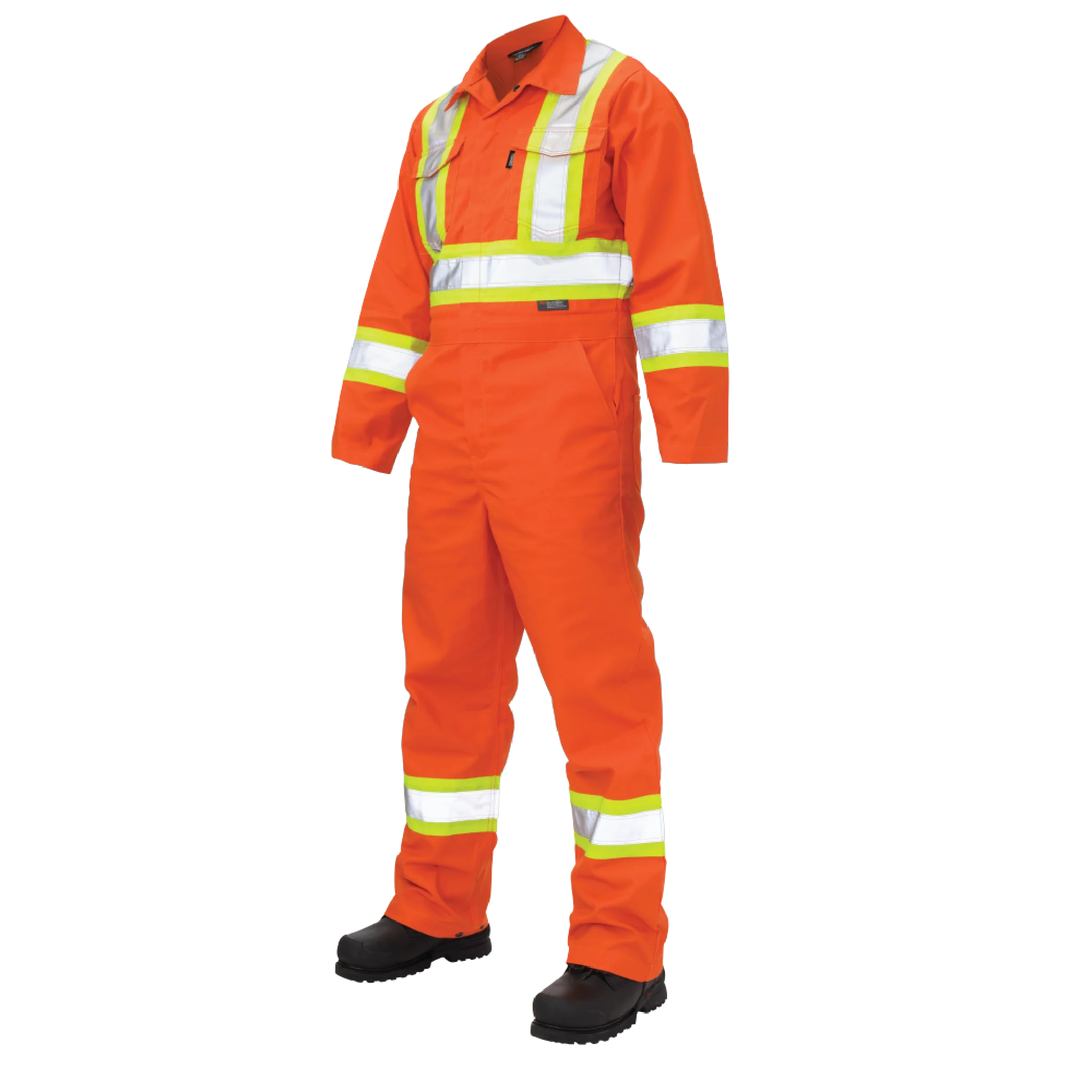 Twill Unlined Safety Coverall