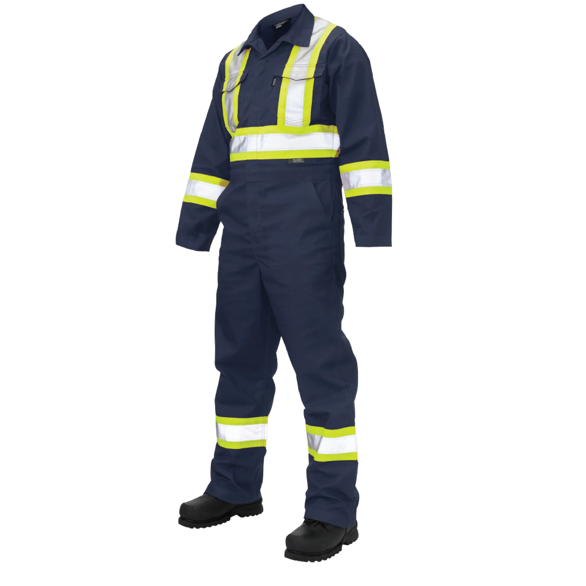 Twill Unlined Safety Coverall