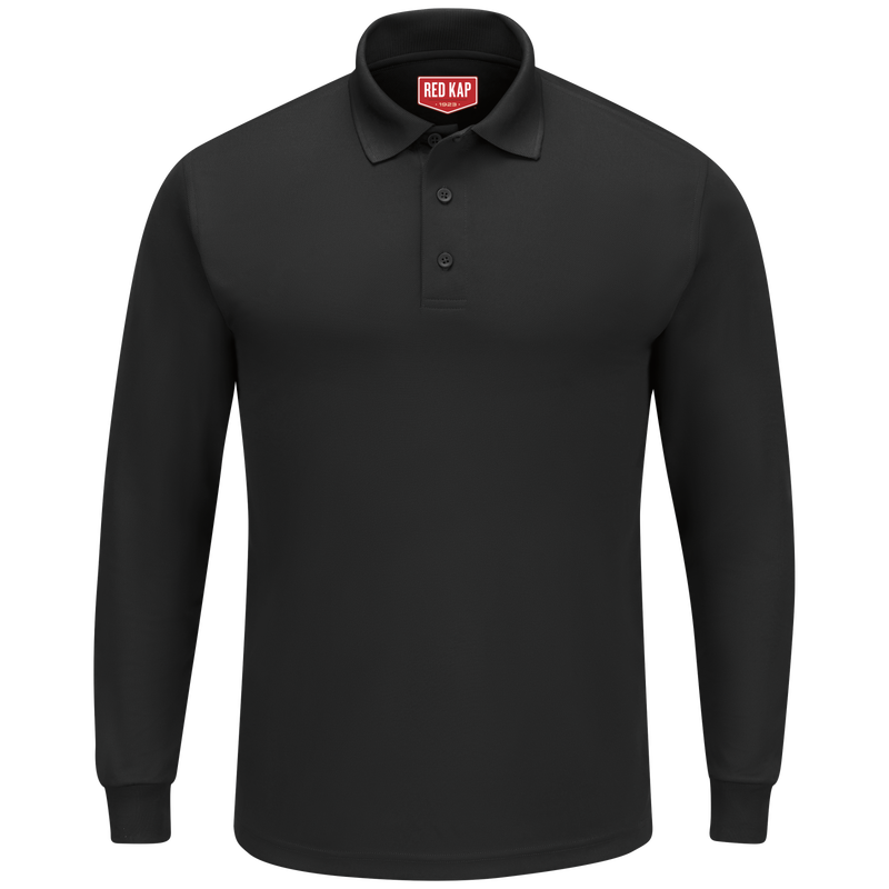 Men's Long Sleeve Performance Knit Polo