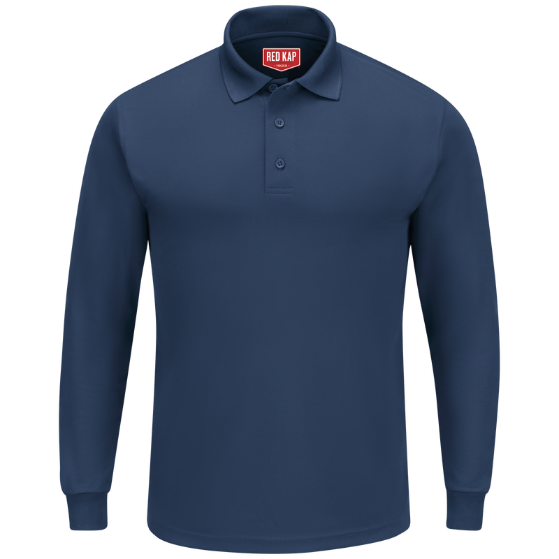 Men's Long Sleeve Performance Knit Polo