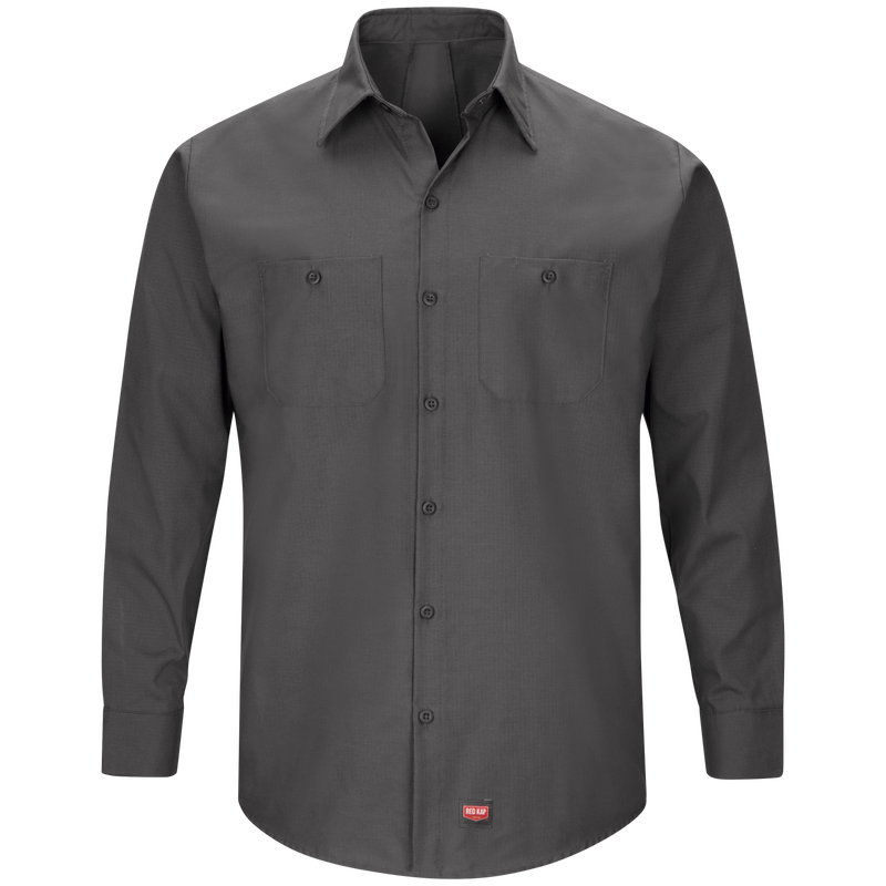 Unisex Long Sleeve Button Up Mimix