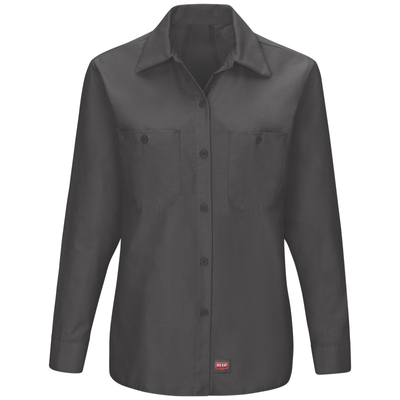 Women's Long Sleeve Button Up Mimix