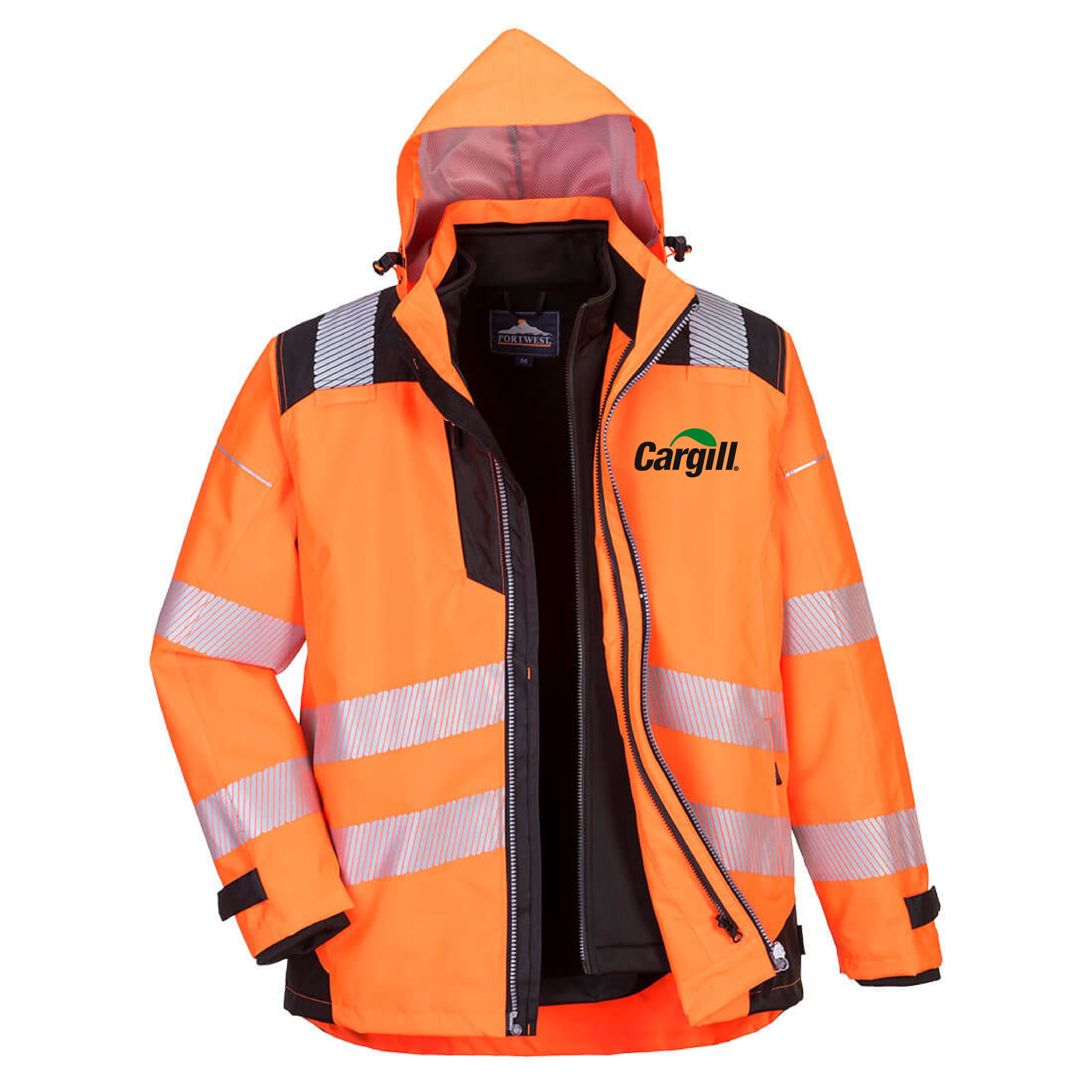 PW3 Hi-Vis 3-in-1 Jacket CLEARANCE
