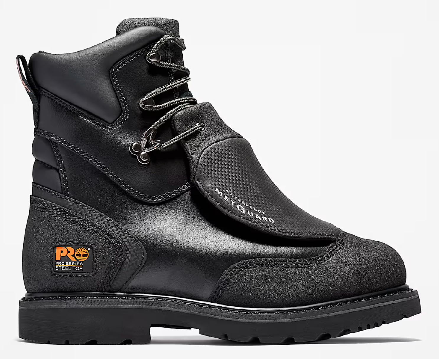 Men's 8" Met Guard Steel Toe Waterproof Work Boot