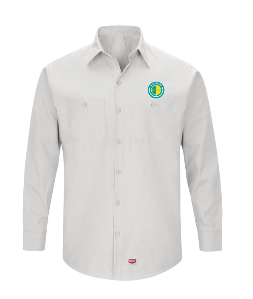 Men's Long Sleeve Work Shirt w/Stretch