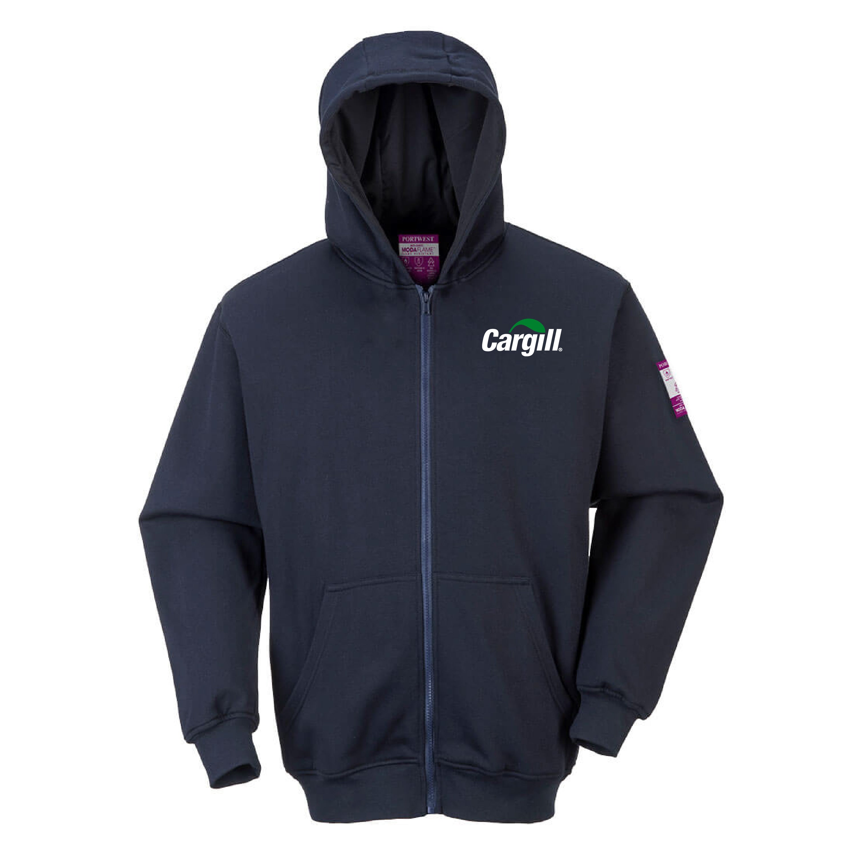FR Zipper Front Hooded Sweatshirt CLEARANCE