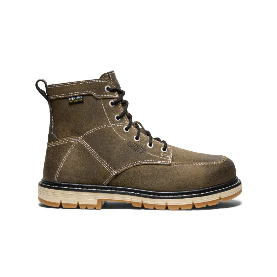 Women's San Jose 6" Waterproof 90° Heel Boot (Aluminum Toe)
