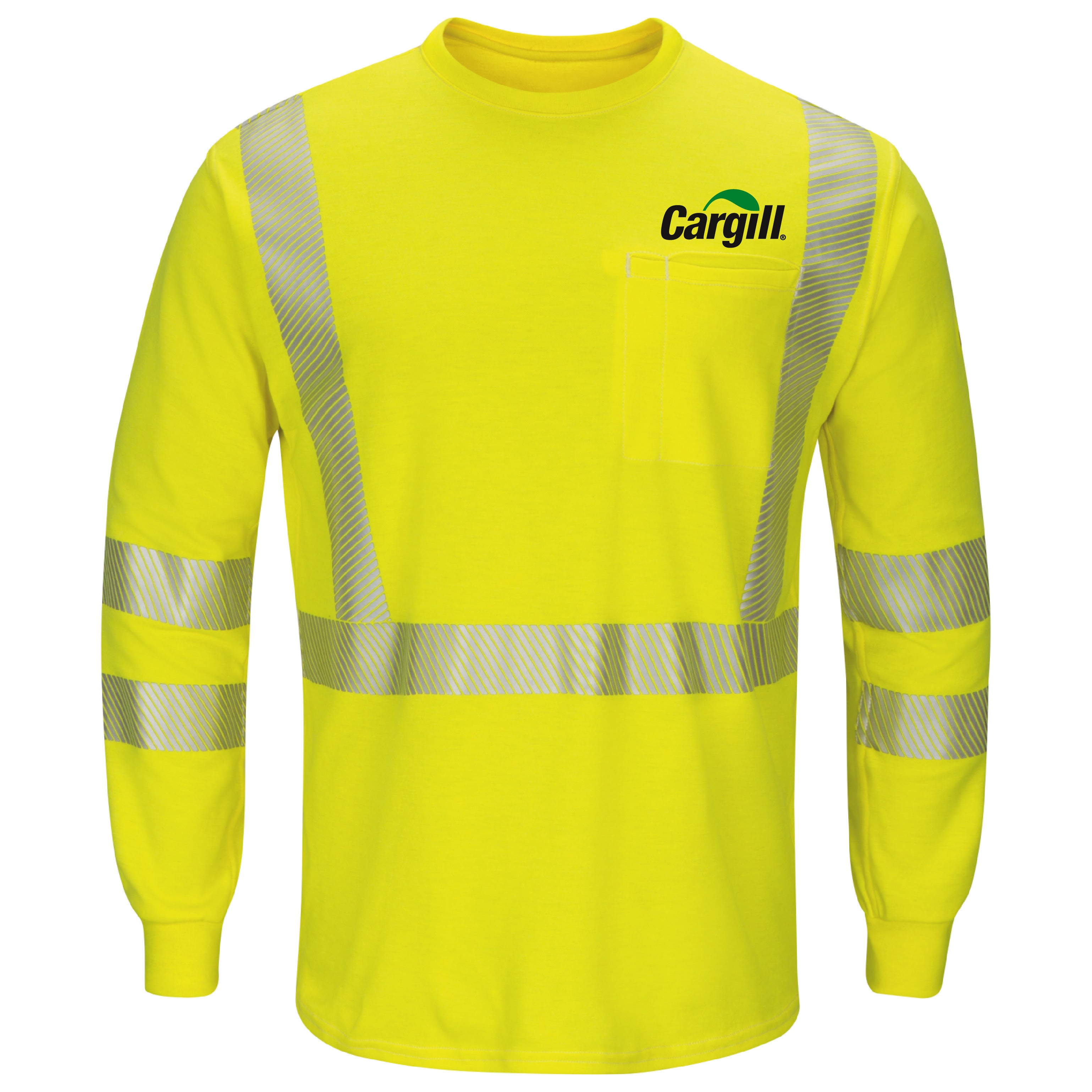 Men's Lightweight FR Hi-Visibility Long Sleeve T-Shirt